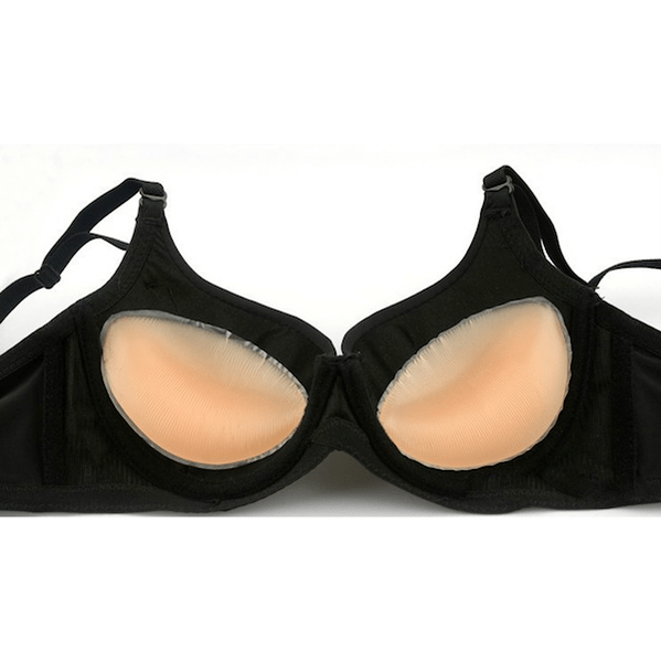 reggiseno con inserti in silicone per l'ingrandimento del seno
